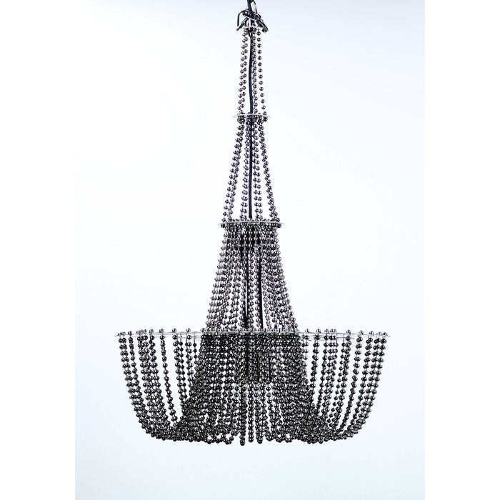 LAMP. COLGANTE NEGRO 3L E27 60W