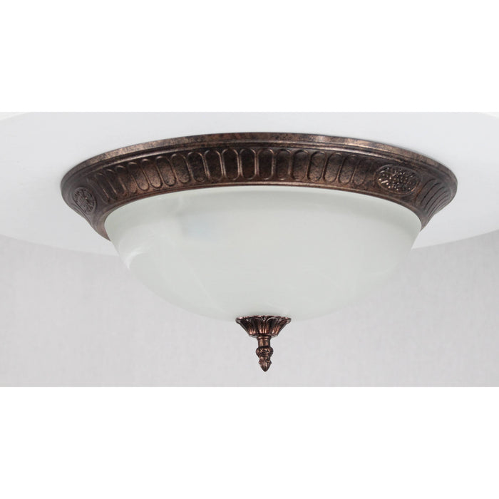 LAMP. TECHO BRONCE 3L E27 60W