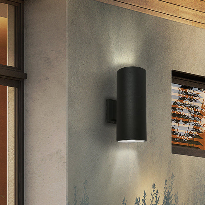 Lámpara de Pared General Lighting Negro 2 Luces 100W E27