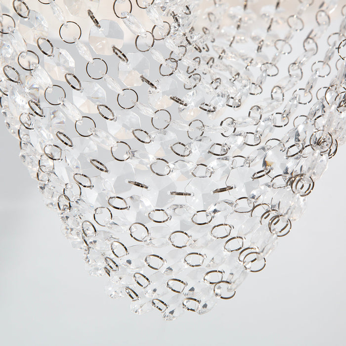 Lámpara Colgante Blanco , Esferas de Acrílico ,1 Luz