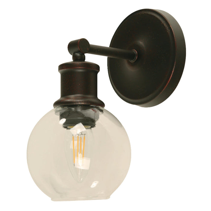 LAMP. PARED NEGRO 1L E27 40W