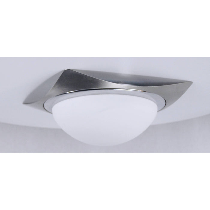 LAMP. TECHO NIQUEL SATINADO 2L E27 60W