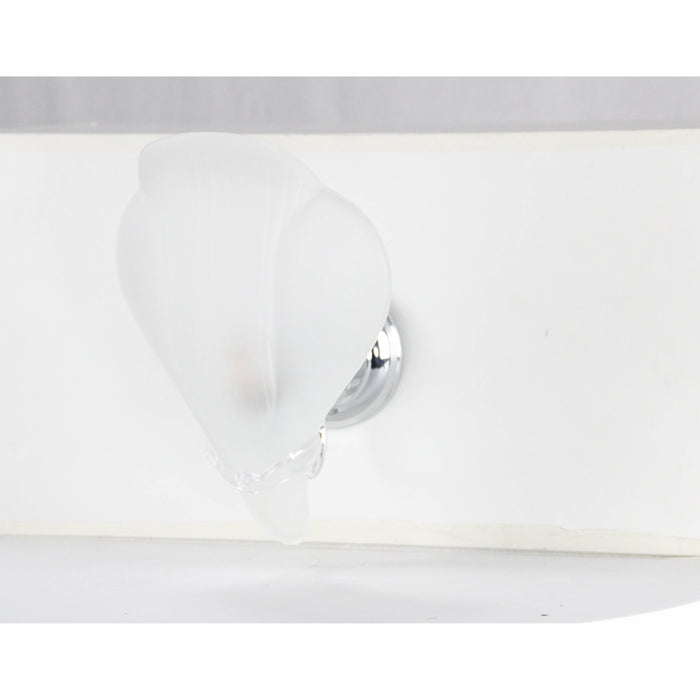 LAMP. TECHO CROMO E27 1L 60W