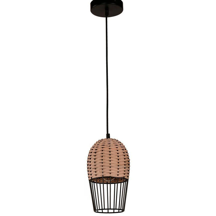 Lámpara Colgante Negro 1L E27 40W