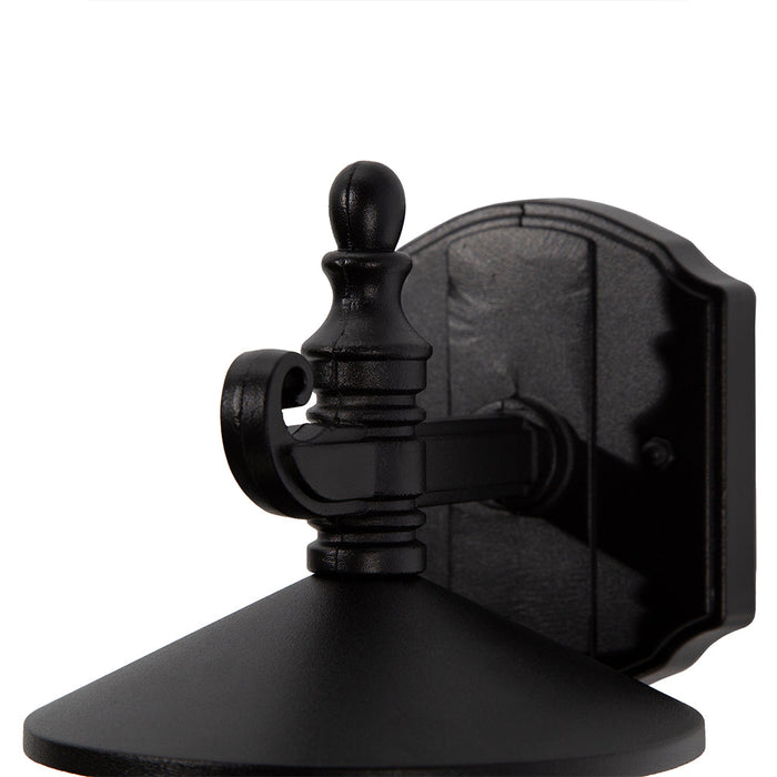 Aplique de Pared Ike Lite Clásico Negro 60W E27 1 Luz