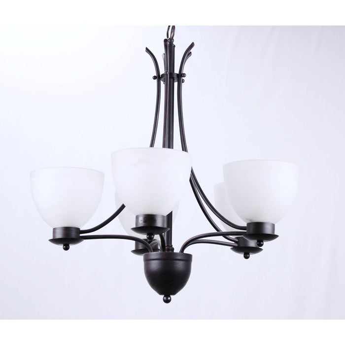 LAMP. TECHO NEGRO 5L E27 60W