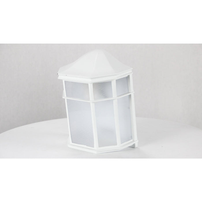LAMP. EXT. PARED BLANCO 1L E27 60W