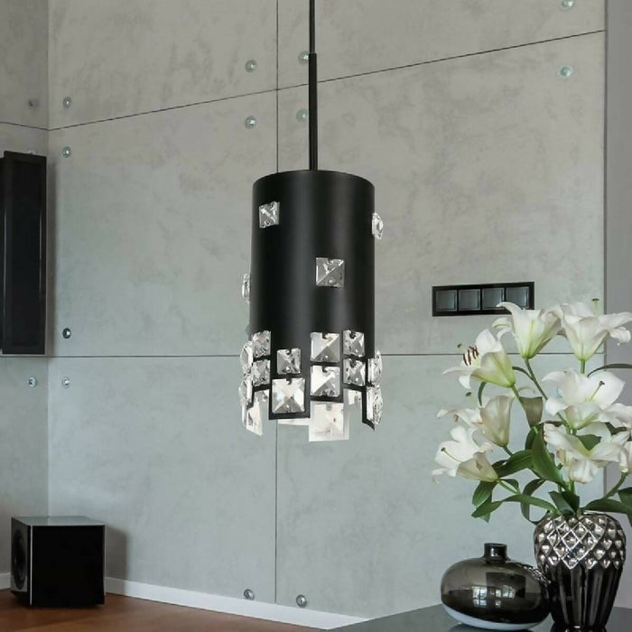 LAMP. TECHO NEGRO 1L E27 60W